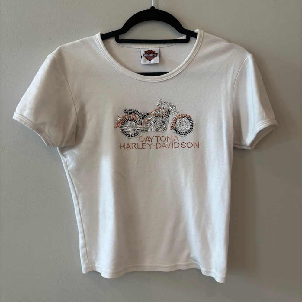 Harley Davidson Bling Daytona Vintage Tee